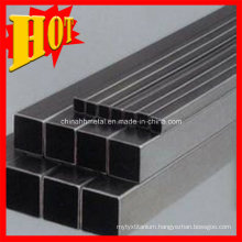 Asme Sb338 Gr2 Seamless Titanium Square Tube in Black Surface